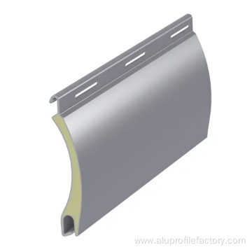 Heat-insulated aluminum rolling shutter profile